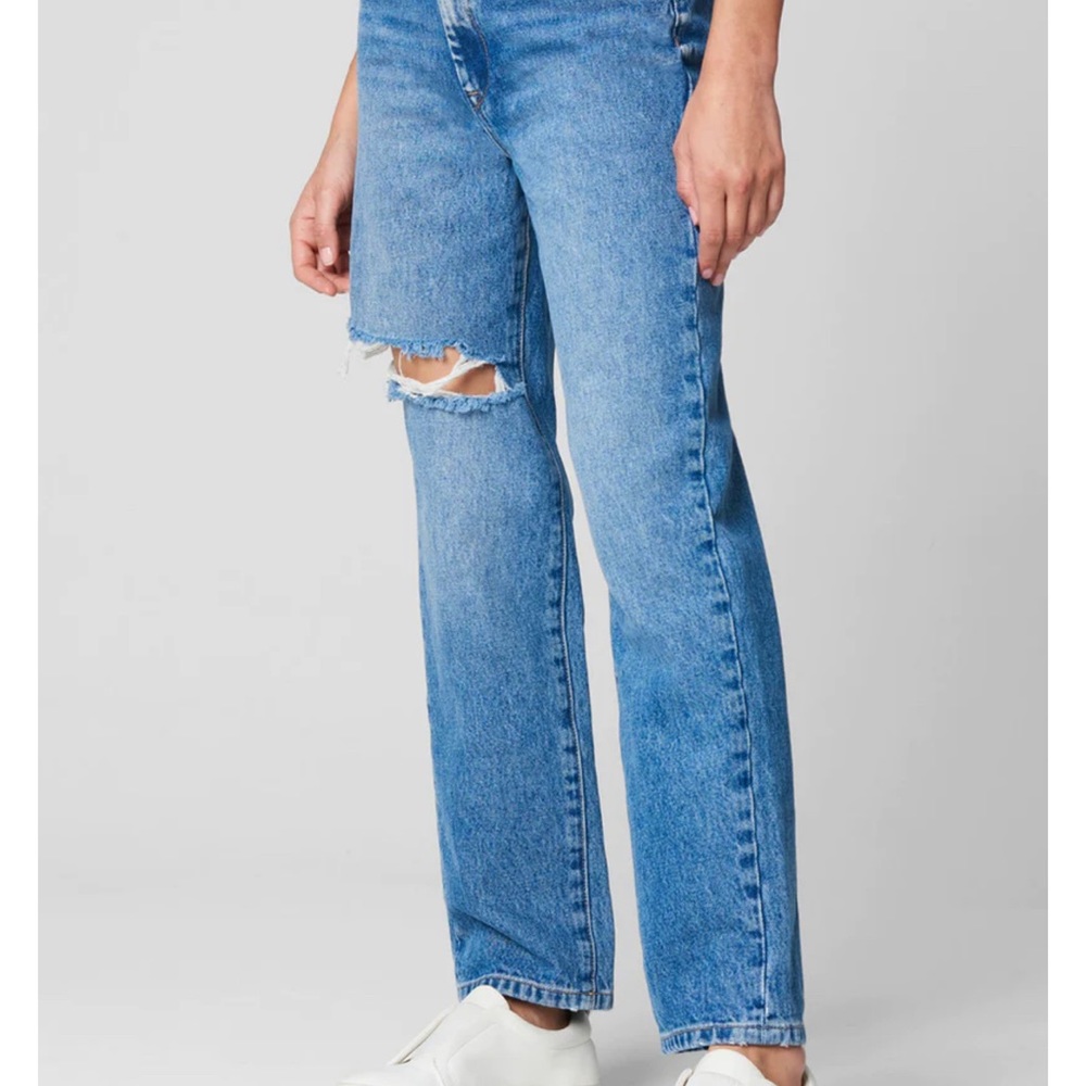 Blank NYC The Howard Loose Fit Jean W/ Rips Size XS - Picture 11 of 12